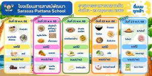 รายการอาหารกลางวัน